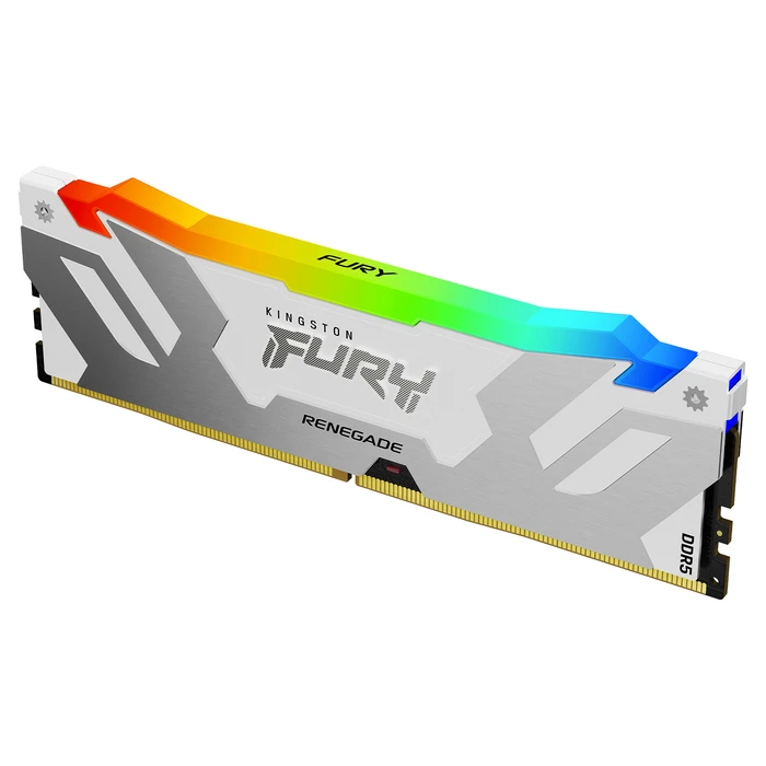 Μνήμη RAM Σταθερού DDR5 Kingston 32GB 6400MT/s CL32 DIMM FURY Renegade RGB White XMP
