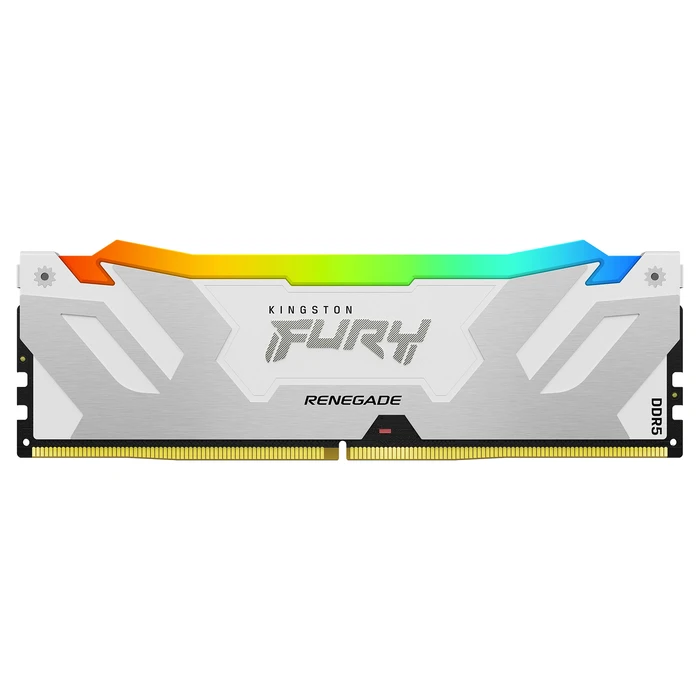 Μνήμη RAM Σταθερού DDR5 Kingston 32GB 6400MT/s CL32 DIMM FURY Renegade RGB White XMP