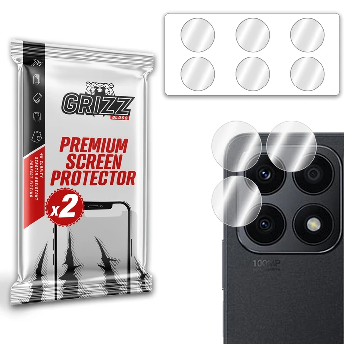 GrizzGlass HybridGlass Camera Glass Honor X8a