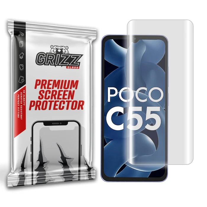 GrizzGlass Hydrofilm hydrogel film Xiaomi Poco C55