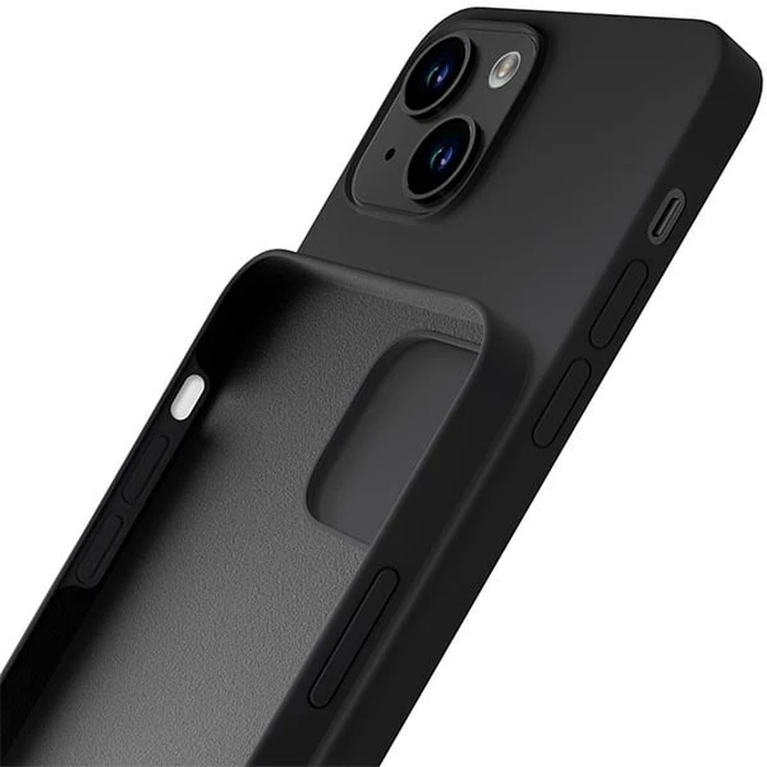 Case 3MK Silicone Case Apple iPhone 14 Plus / 15 Plus black/black
