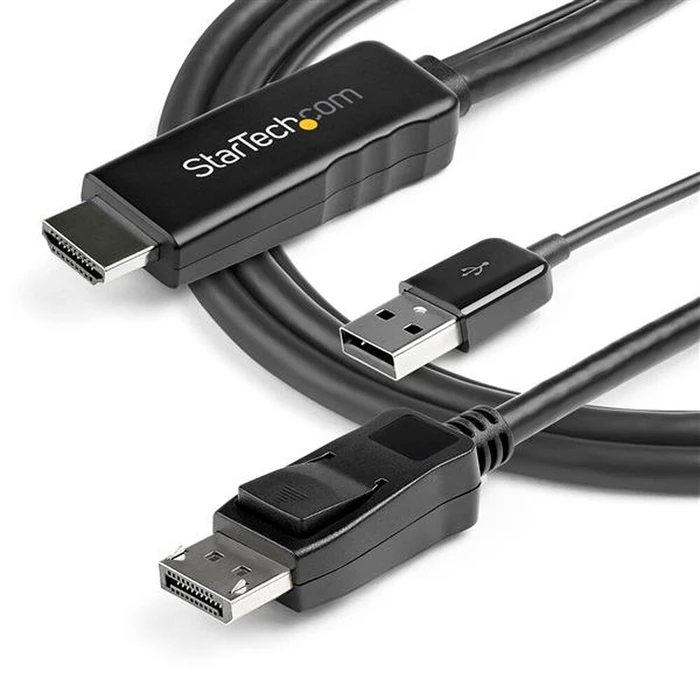 Καλώδιo DisplayPort σε HDMI Startech HD2DPMM3M 3 m Μαύρο