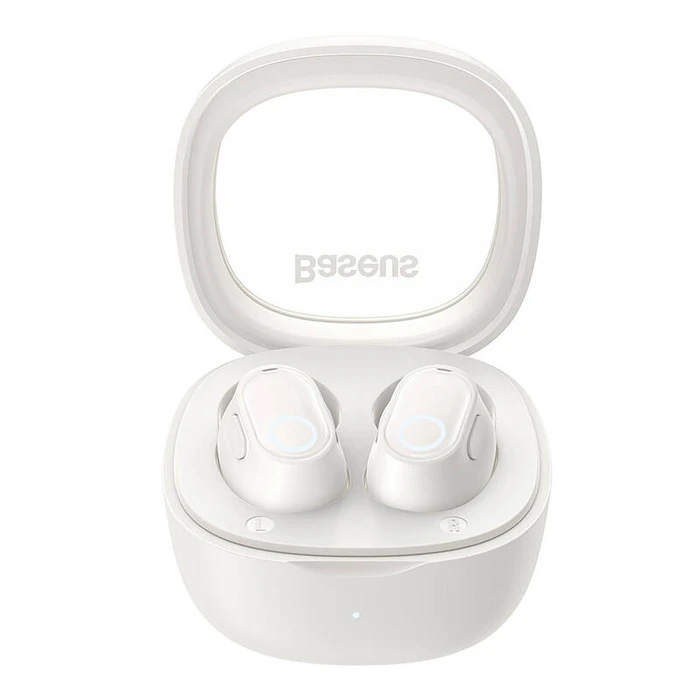 Bluetooth Handsfree Baseus Bowie WM02 TWS, Bluetooth 5.0 (white) OS