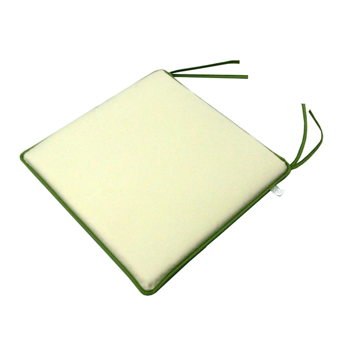 Seat Cushion Ecru-Khaki Single-Seater Double-Sided
