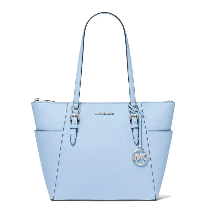 MICHAEL KORS Women's Shoulder Bag 'Charlotte' - Pale Ocean (Blue) 35F0SCFT3L-PAL