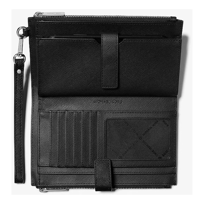 MICHAEL KORS Jet Set Travel Women's Pouch / Briefcase 35F8GTVW0LBLA 18.5x11x3 cm - Black (Canvas)