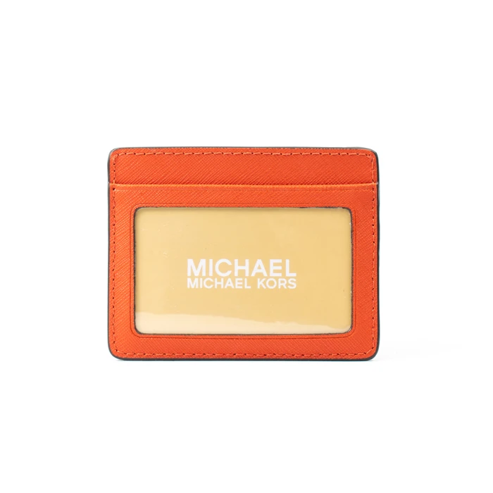 Πορτοφόλι Cardholder Michael Kors 35H6Gtvd7Lred 10X8X1cm Orange