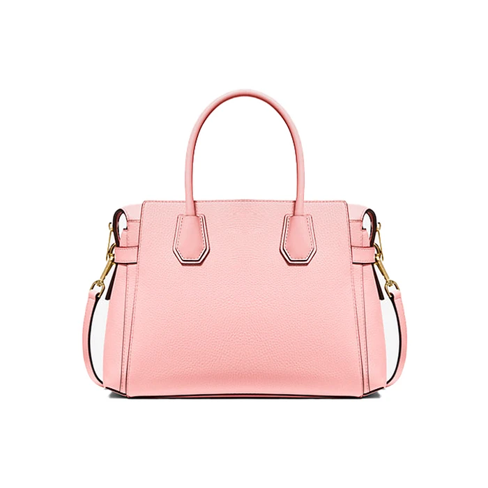 Michael Kors Mercer Women's Leather Shoulder / Hand Bag 35S4GM9S6L - Powder Blush (30x23x10 cm)
