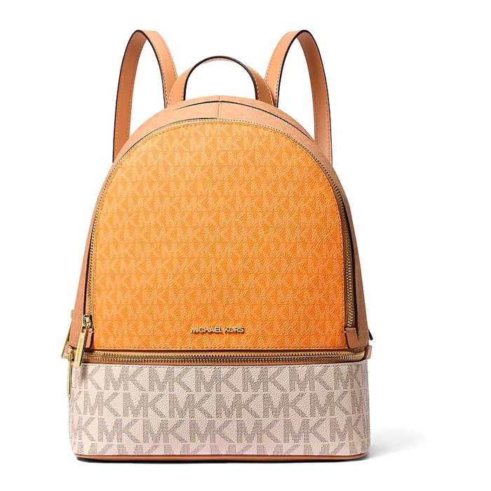 Michael Kors Women's Rhea Backpack 35S5GRAB6V-ORA – Orange