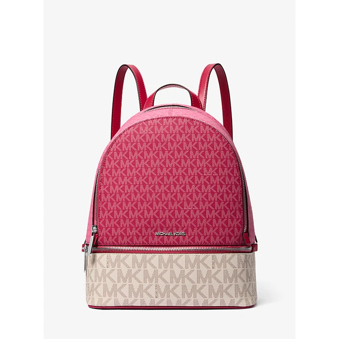 Michael Kors Women's Leather Backpack Rhea 35S5SRAB6VDKR - Pink