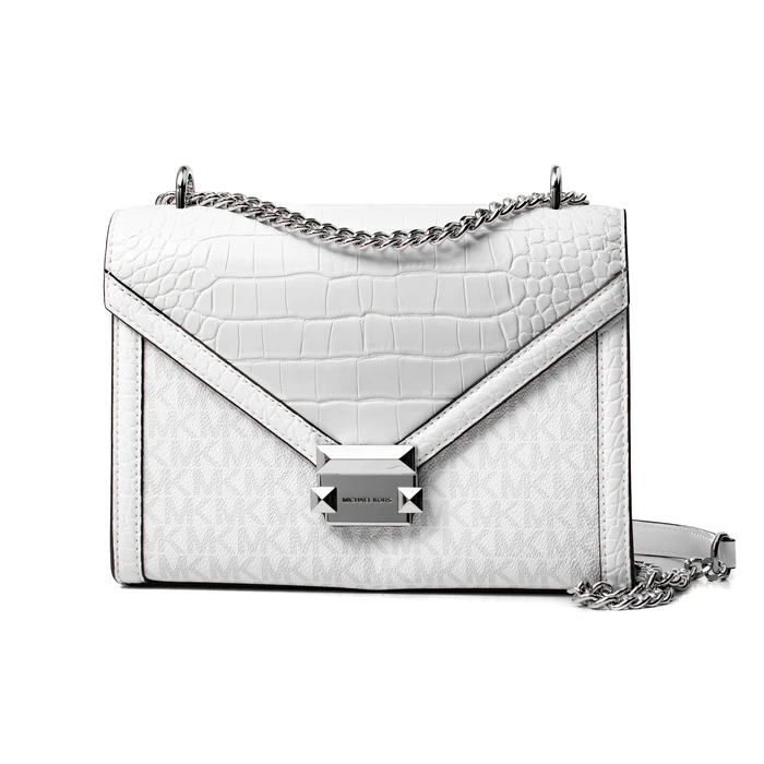 Γυναικεία Τσάντα Michael Kors 35S5Swhl6Bopt 24X18X8cm White