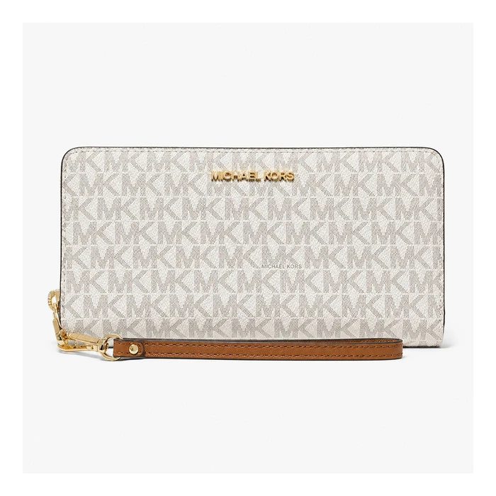Michael Kors Jet Set Travel Women's Briefcase Wallet 35S6GTVE9B - Vanilla (Beige)