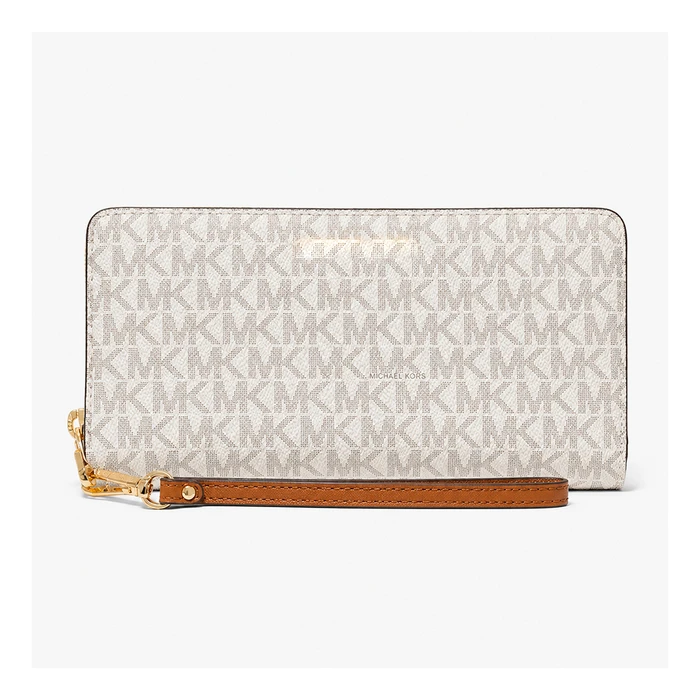 Michael Kors Jet Set Travel Women's Briefcase Wallet 35S6GTVE9B - Vanilla (Beige)