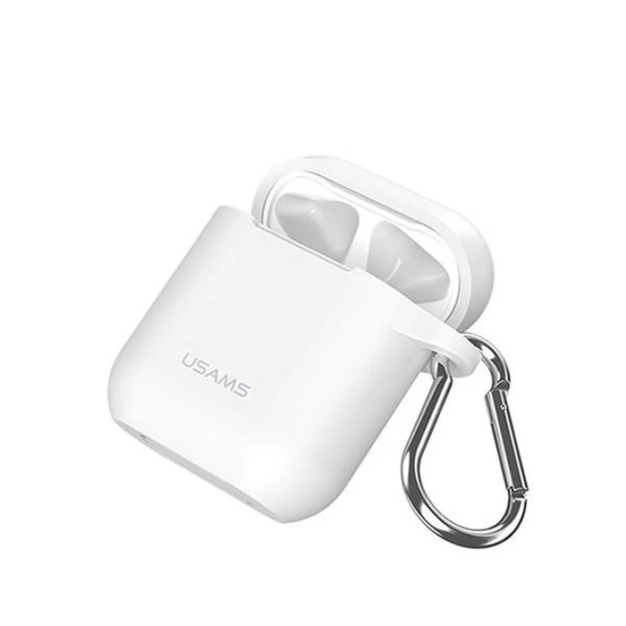 USAMS US-BH423 Silicon Apple AirPods white