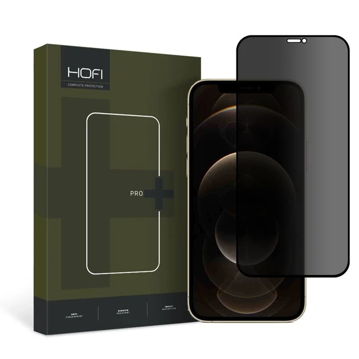 Hofi Anti Spy Glass Pro+ Apple iPhone 12/12 Pro Privacy