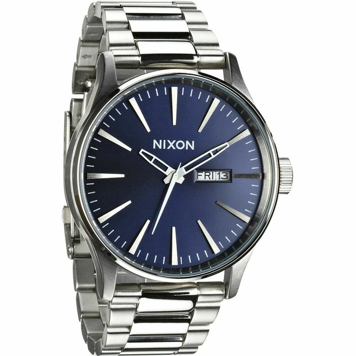 Ανδρικό Ρολόι Nixon A356-1258 Ασημί