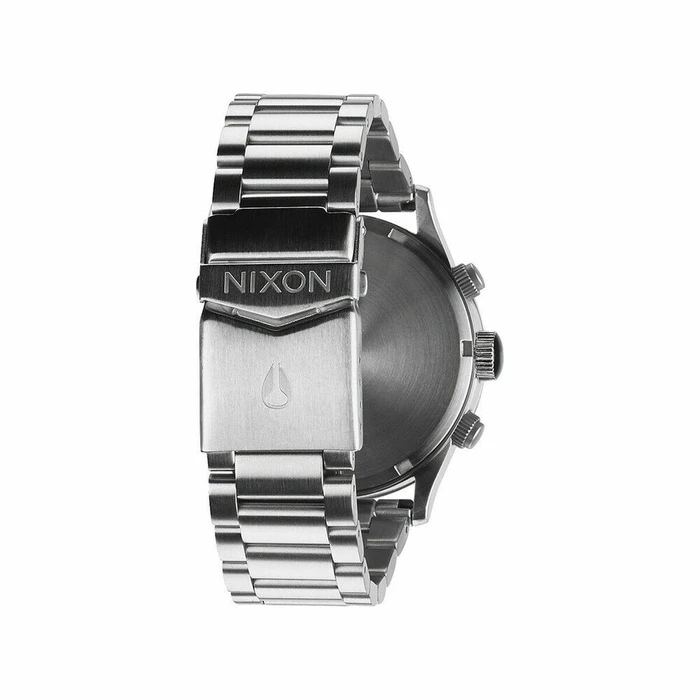 Ανδρικό Ρολόι Nixon Sentry Chrono Ασημί