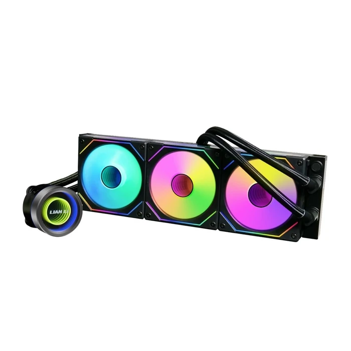 Υδρόψυξη Lian Li Galahad II Trinity 360 SL-Inf Black - AIO GPU with ARGB INFINITY Fans