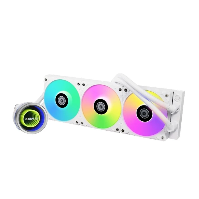 Υδρόψυξη Lian Li Galahad II Trinity 360 White - AIO GPU with ARGB Fans