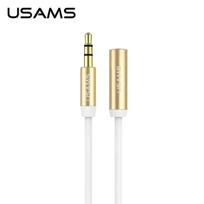 USAMS US-SJ055 Earphone Extension Cable 1m white
