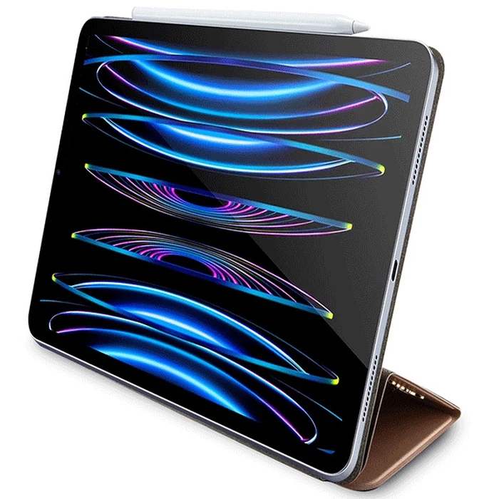 Guess GUFCP12PS4SGP Apple iPad Pro 12.9 2020/2021/2022 (4, 5, 6 gen) pink 4G Stripe Allover