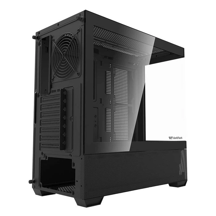 Darkflash DS900 AIR Gaming Midi Tower Κουτί Υπολογιστή με Πλαϊνό Παράθυρο Μαύρο