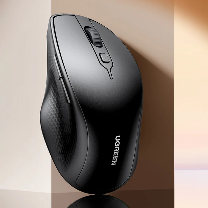 UGREEN MU101 Ergonomic Wireless Mouse Black