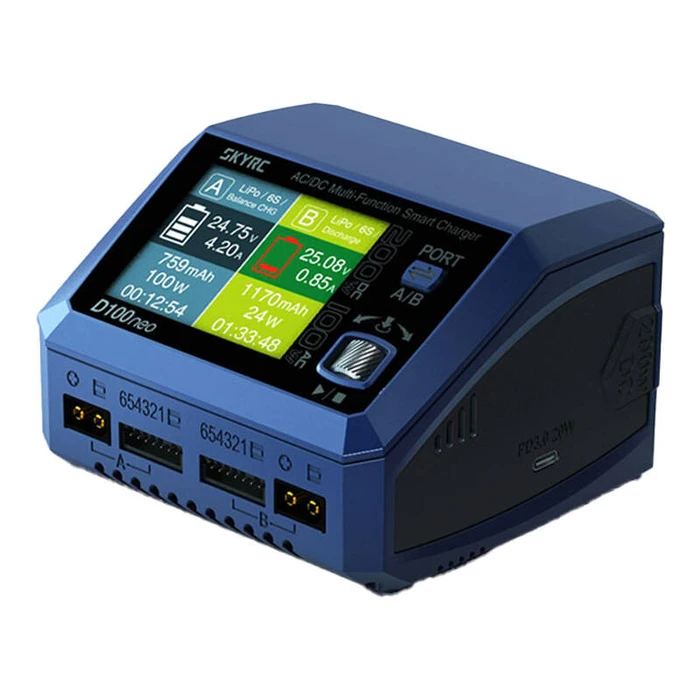 Τροφοδοτικό για Τηλεκατευθυνόμενα Skyrc D100neo charger