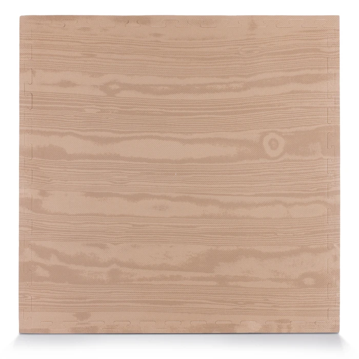 Δάπεδο Προστασίας Puzzle EVA 100x100x2 cm – Ξύλο / Γκρι | AMILA