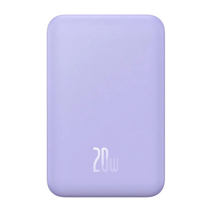 Power Bank Baseus Magnetic Mini 5000mAh 20W (purple)