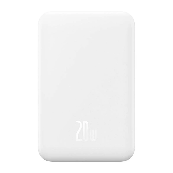Power Bank Baseus Magnetic Mini 5000mAh 20W (white)