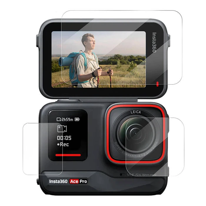 Αξεσουάρ Action Cameras Tempered Glass film Telesin for Insta360 Ace Pro