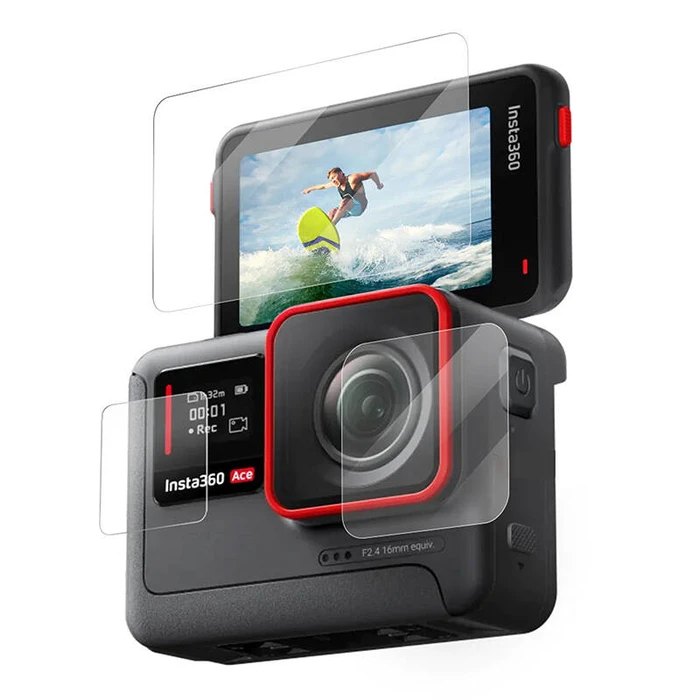 Αξεσουάρ Action Cameras Tempered Glass film Telesin for Insta360 Ace Pro