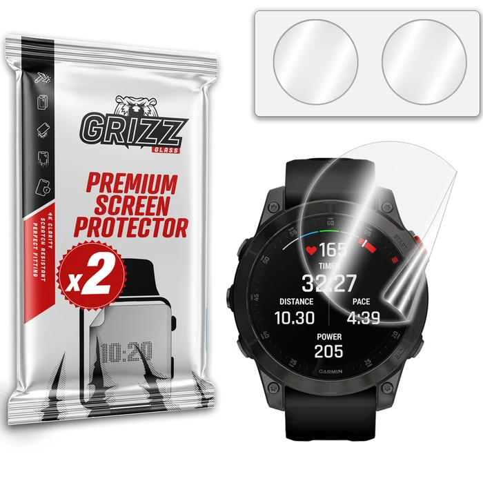 GrizzGlass CeramicFilm Garmin Epix 2 gen