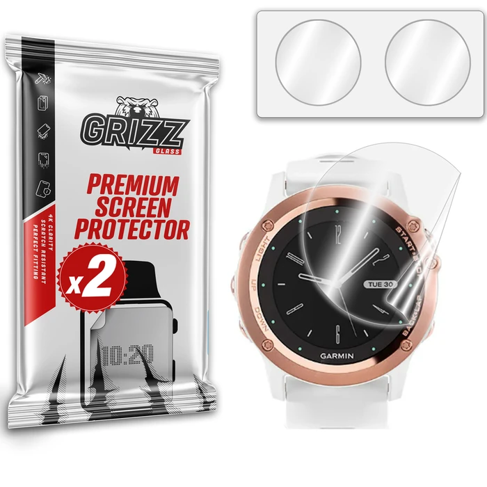 GrizzGlass CeramicFilm Garmin Fenix 3