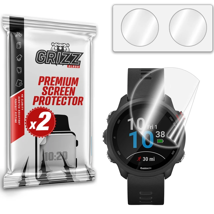 GrizzGlass CeramicFilm Garmin Forerunner 55