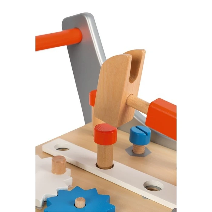 Janod Brico Magnetic Workshop Trolley with Tools (J06478)