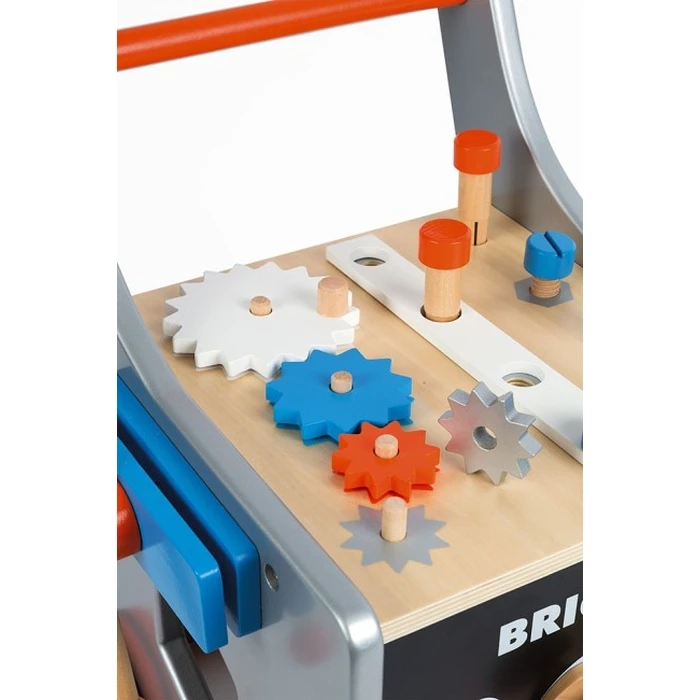 Janod Brico Magnetic Workshop Trolley with Tools (J06478)