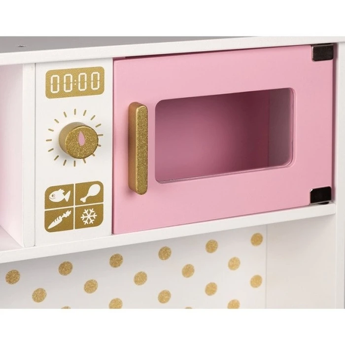 Janod Candy Chic Large Wooden Play Kitchen with Sound (3+ years)