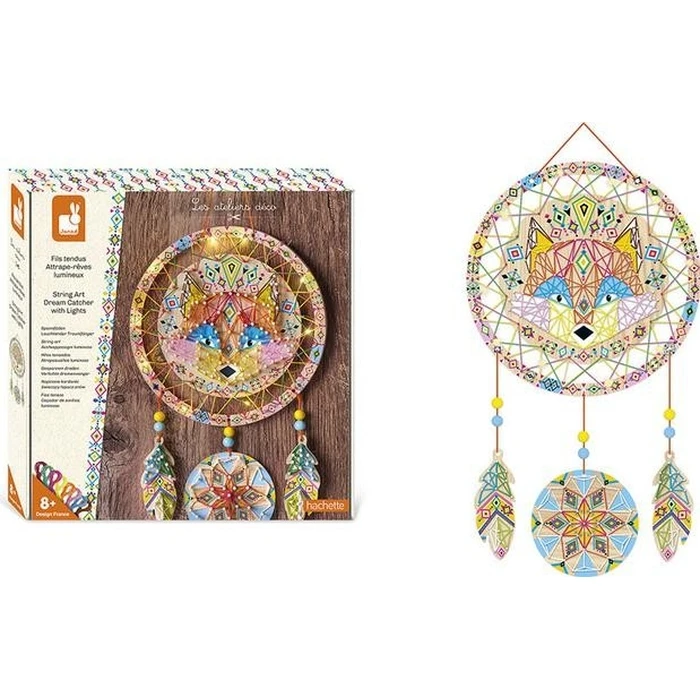 Janod String Art Φωτεινό Ονειροπαγίδα Πλέξη 3D (J09161)