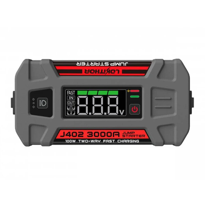 Εκκινητής Μπαταρίας Αυτοκινήτου Lokithor J402 - 3000A 12V 88,8Wh