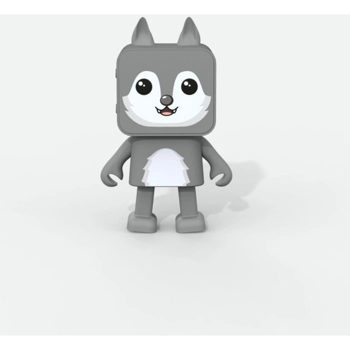 Mobility On Board Dancing Speaker - Wolf (light gray)