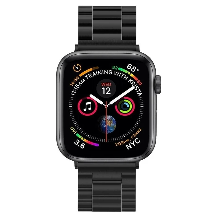 Band Spigen Modern Fit Band Apple Watch 4/5/6/7/SE/8/9/Ultra 44/45/49mm Black