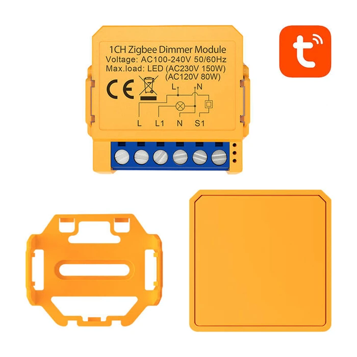 Ενδιάμεσος Διακόπτης Avatto Smart ZigBee ZDMS16-1 TUYA