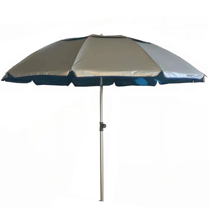 Patio / Garden / Beach Umbrella 2.20m Blue Aluminum (Campus)