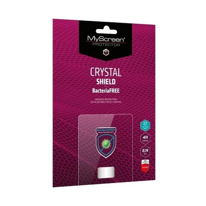 MyScreen CRYSTAL BacteriaFREE Samsung Galaxy Tab A8 10 black Full Glue