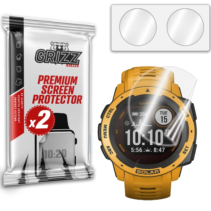GrizzGlass CeramicFilm Garmin Instinct