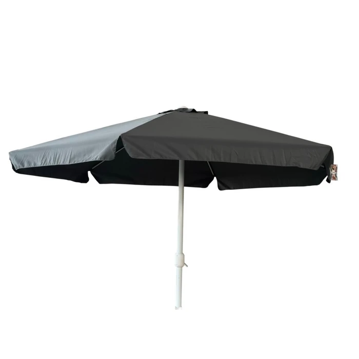 myResort GARDEN UMBRELLA 3m WITH ALUMINUM CRANK GREY