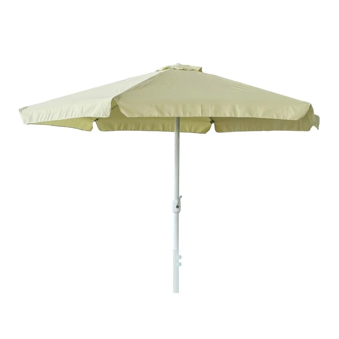 myResort Garden Umbrella 3m with Crank, Ecru, Aluminum