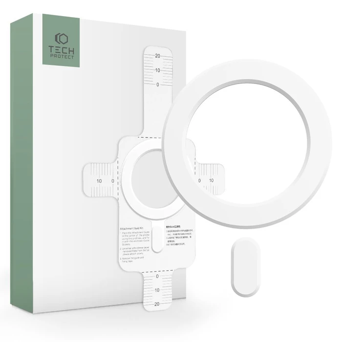 Tech-Protect Magmat MagSafe Universal Magnetic Ring White